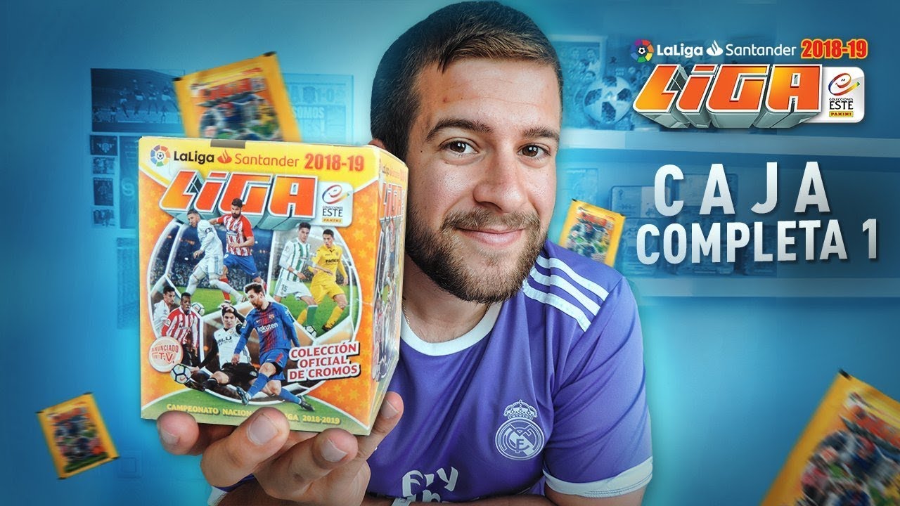 APERTURA CAJA COMPLETA LIGA ESTE 2018-19 | PARTE 1 | CROMO FC