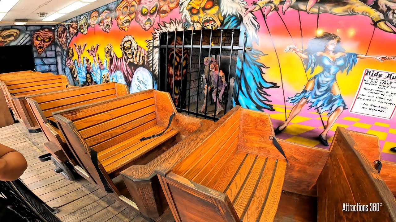 Zombie Castle Dark Ride | Playland Amusement Park 2022 | New York