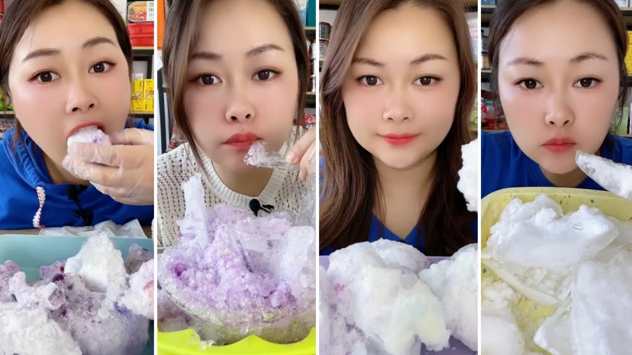 ONLY BITES / FREEZER FROST EATING / CLEAR ICE EATING / ASMR / SOLO BY RENNAYA