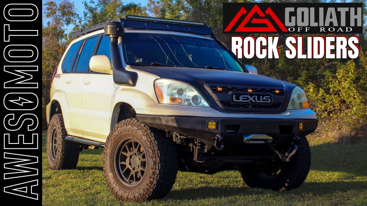 Vlog 99 - Goliath Offroad GX470 Rock Sliders