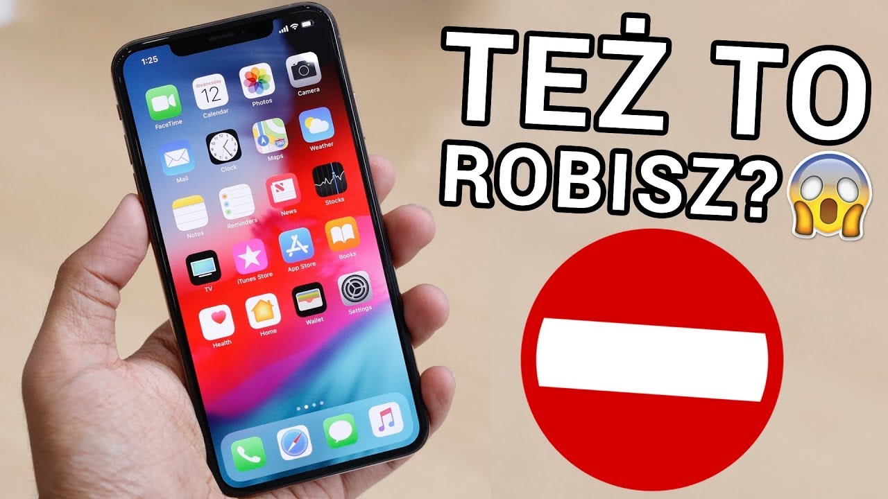 NAJWIĘKSZE BŁĘDY Użytkownika iPhone’a 😱