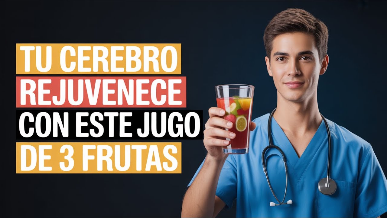 Memoria de Elefante: El jugo de 3 frutas que desinflama el cerebro en días