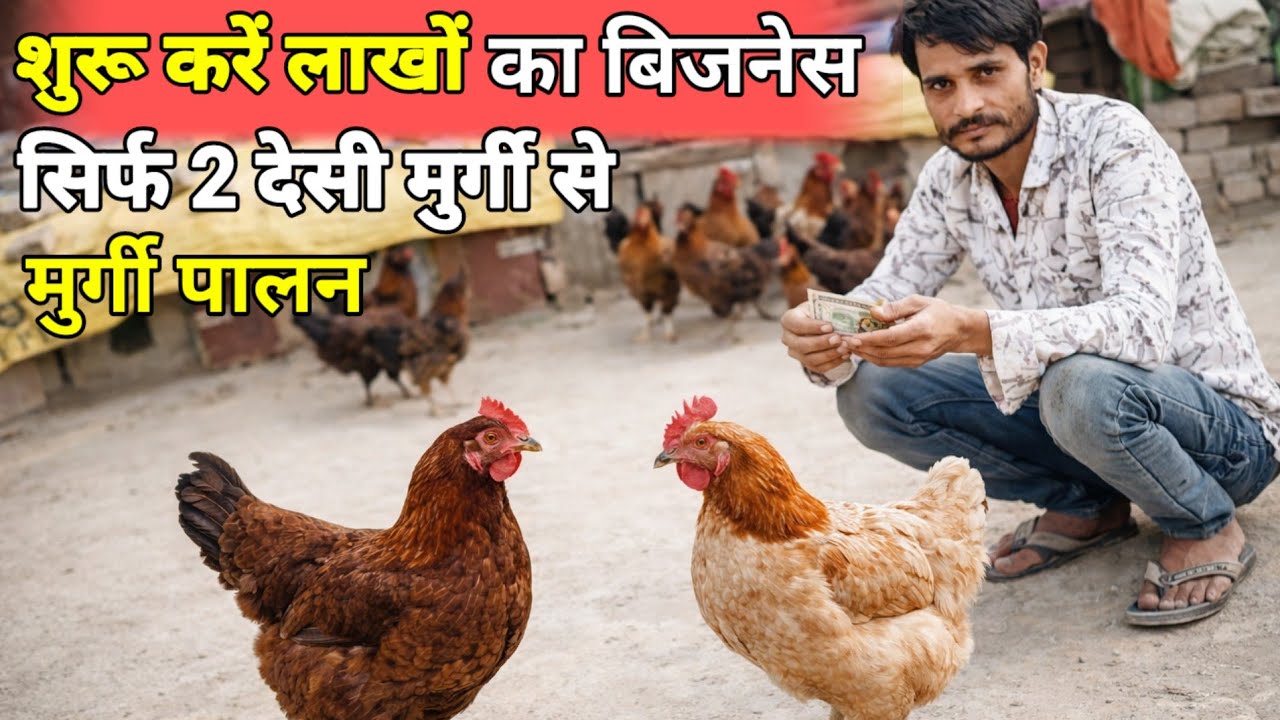 सिर्फ 2 मुर्गी से शुरू करें लाखों का बिजनेस | देसी मुर्गी पालन पूरी जानकारी 2026 Bachçhon ki Kahan 