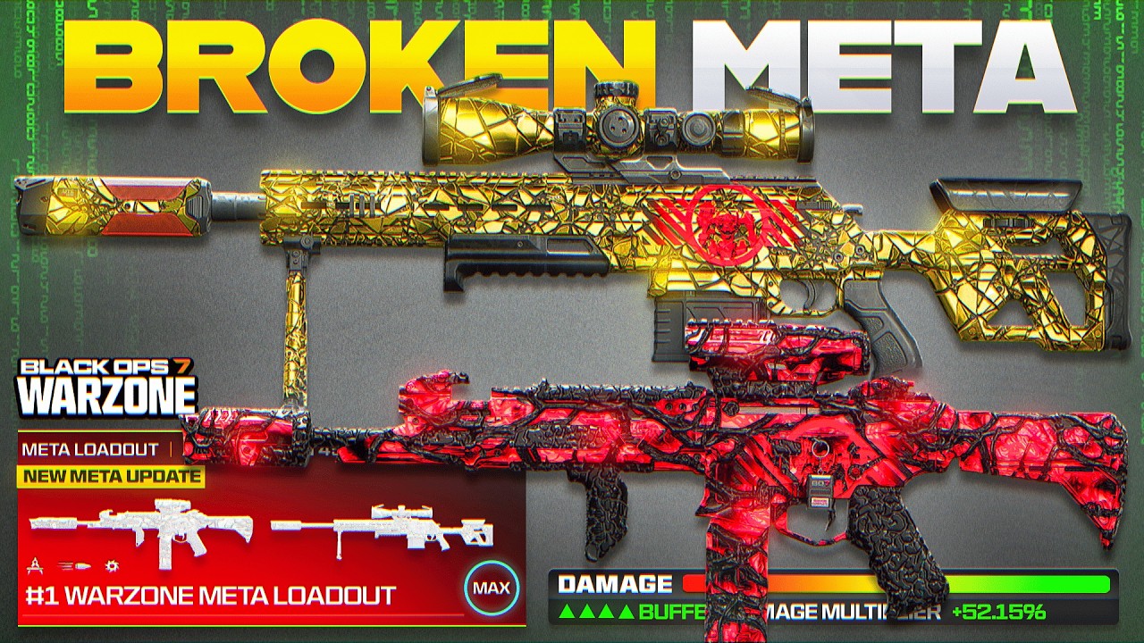 the *NEW* BROKEN WARZONE META LOADOUT after UPDATE! (Best COD WZ BO7 Meta Loadouts)