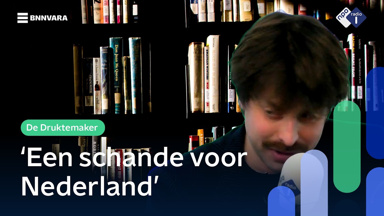 Peter de Smet is de schrijver van het Boekenweekgeschenk | De Druktemaker | NPO Radio 1