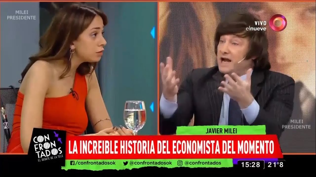 Javier Milei se cruza con la sobrina de Macri- 28/08/18