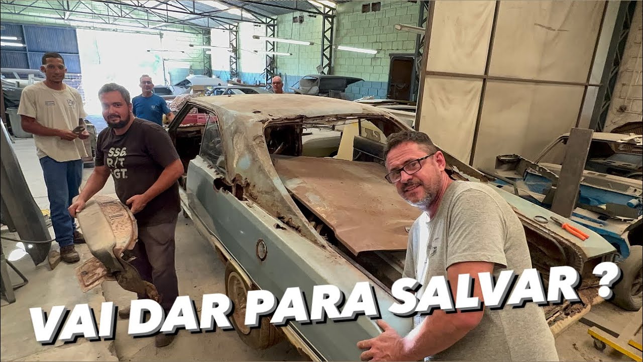 DODGE CHARGER PROTÓTIPO ! COMEÇAMOS A DESMONTAR ! VAI DAR PARA RESTAURAR ???