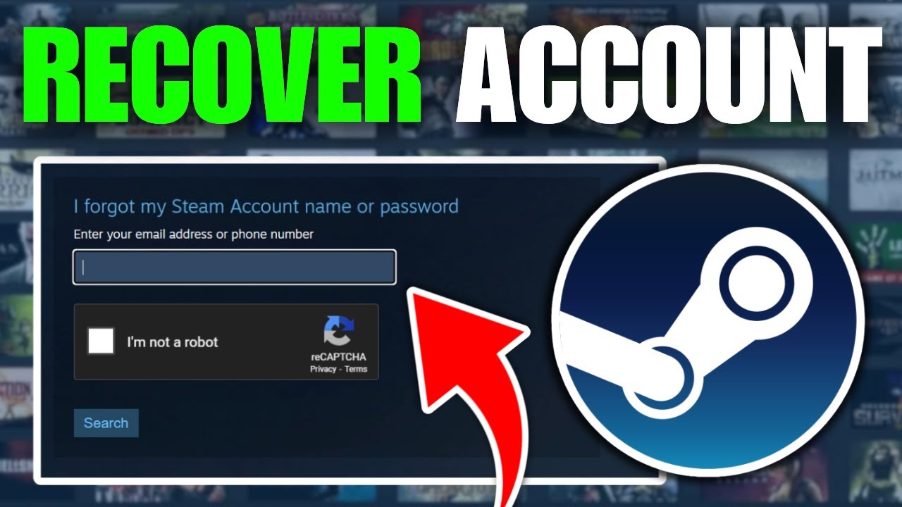 How To Recover Steam Account Without Password & Email