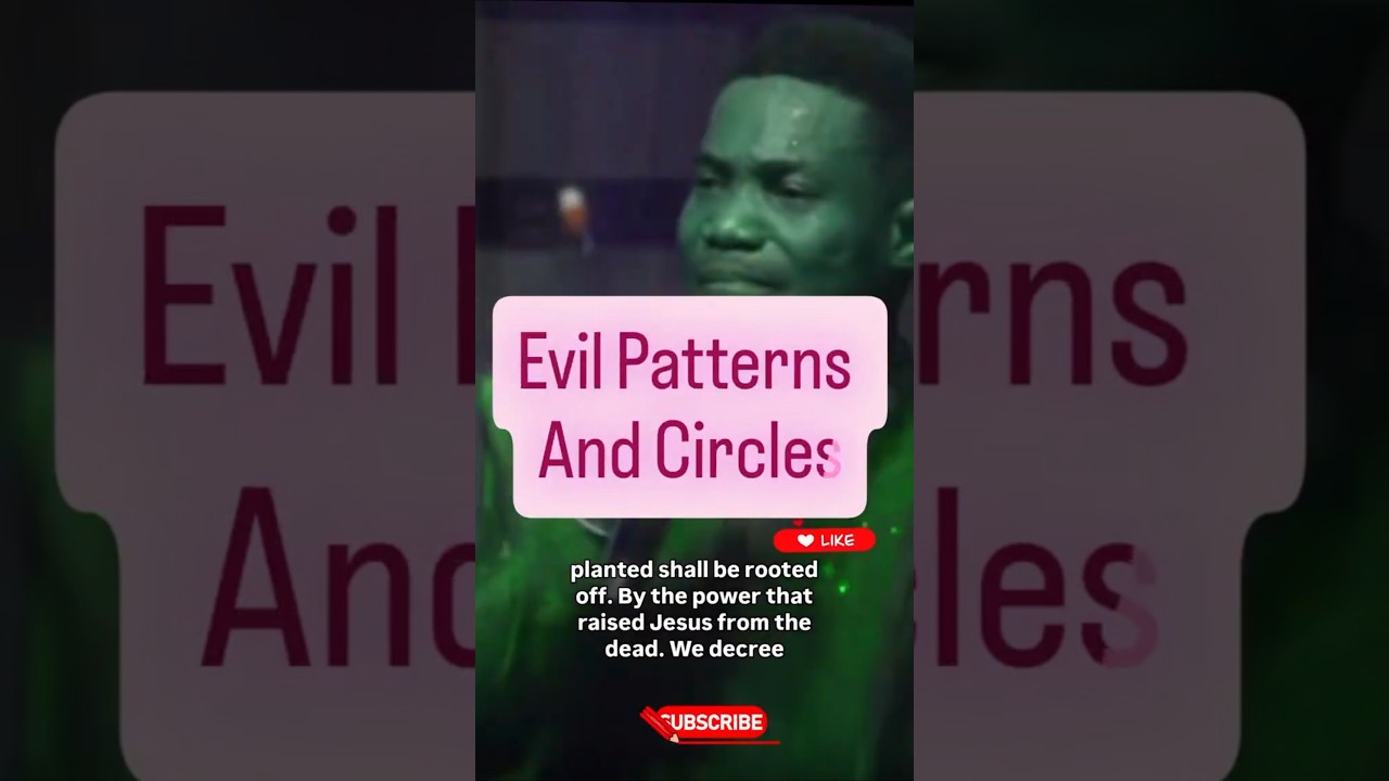 Evil Patterns and circle; special prayer