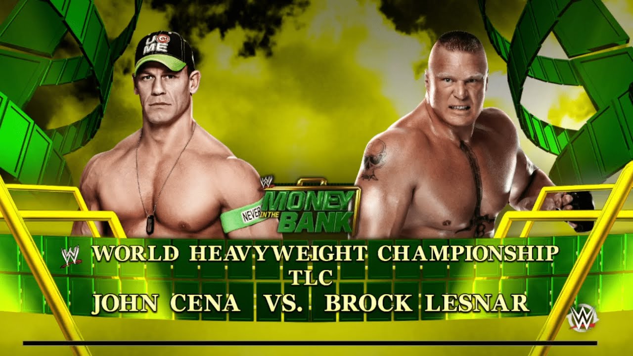 John Cena vs Brock Lesnar TLC Match Modo Universo WWE 2K15 PC 60 FPS