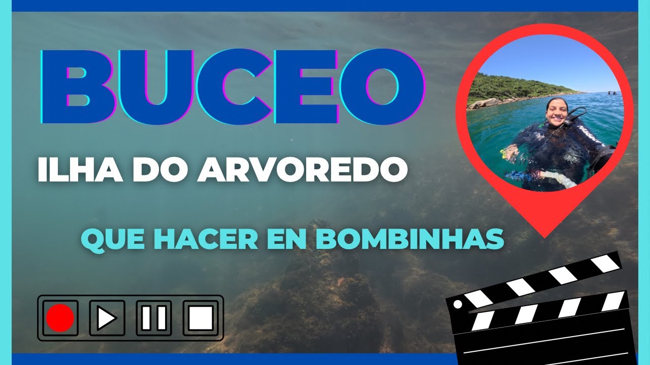 QUE HACER EN BOMBINHAS - buceo en Brasil/snorkel/paseo de barco | BUCEO EN ILHA DO ARVOREDO 🇧🇷