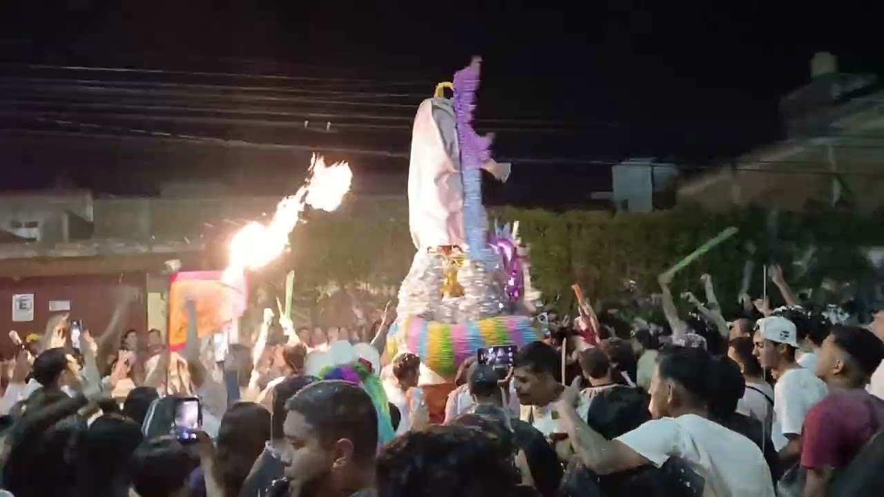Torito de petate el muñeco de la juárez carnaval 2026
