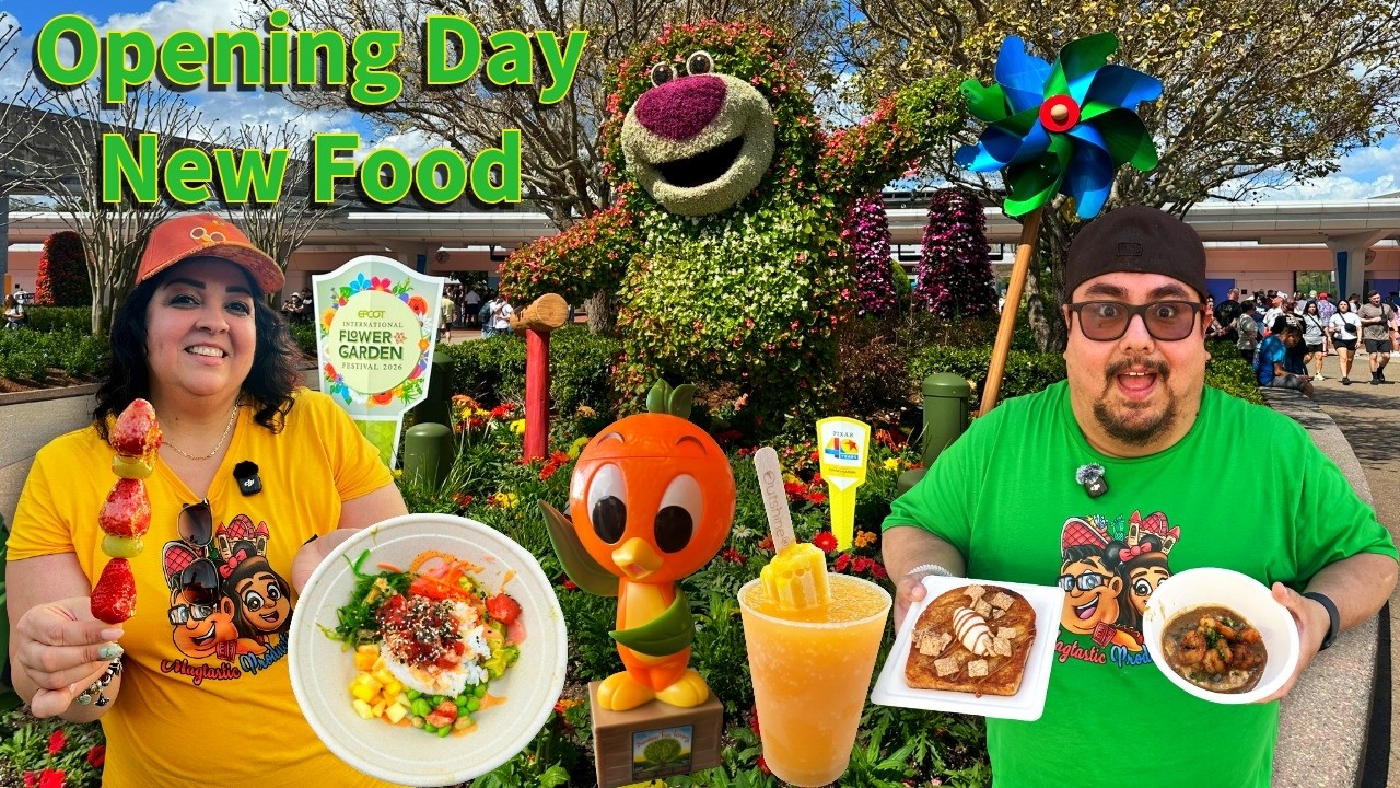 EPCOT Flower and Garden Festival 2026 | New Food, Topiaries, Merch and More!