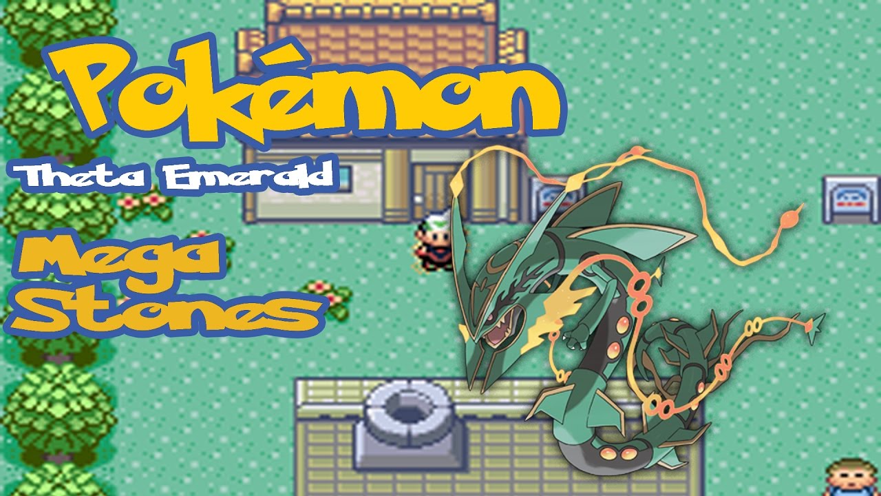 Pokémon Theta Emerald Ex: All Mega Stones Location