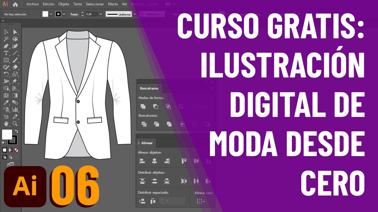 Ilustración digital de moda clase 6: Dibujo de CUELLOS, camisa y chaqueta/blazer