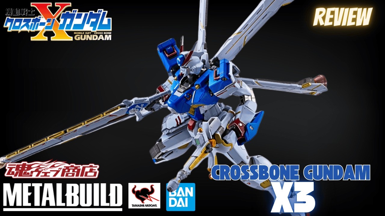 Metal Build Gundam Crossbone X-3 Review!