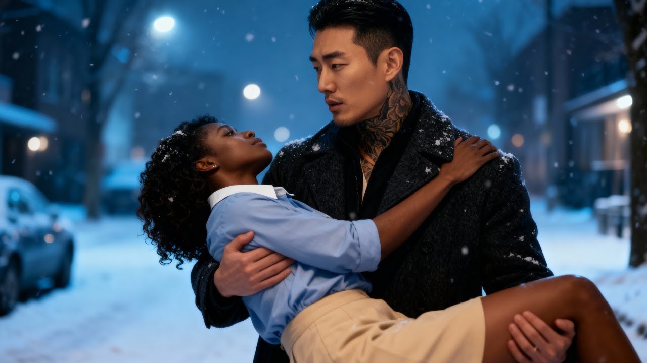 The Korean Mafia Boss Rejected Every Woman — Until He Met a Black Girl Who Fainted in the Snow…