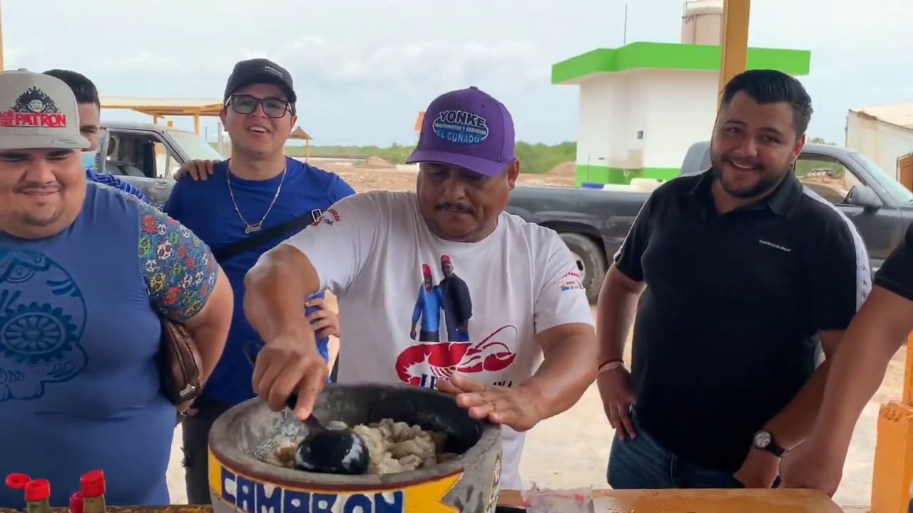 Con aguachile y camarón cocido atendimos al equipo de Patronneto en Guasave sinaloa