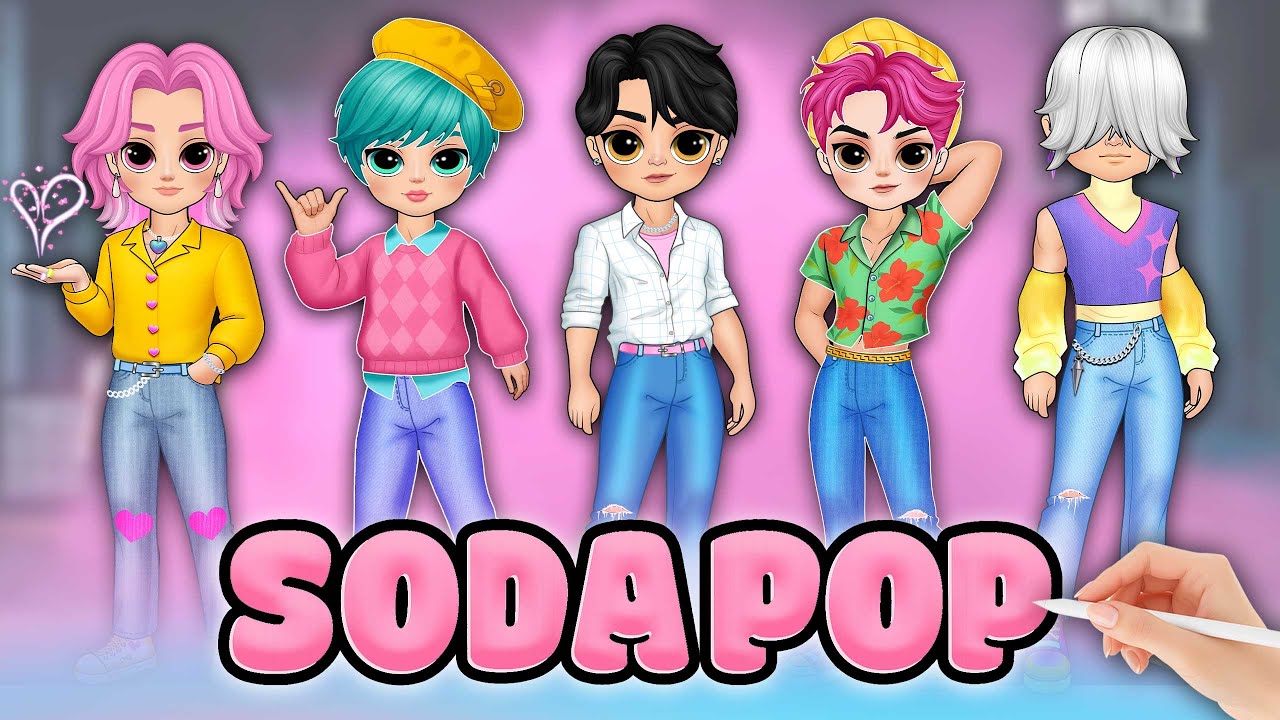 🎉💥Безумие в стиле SODA POP! SAJA BOYS присоединяйтесь к миру сюрпризов LOL | K-Pop Demon Hunters ...
