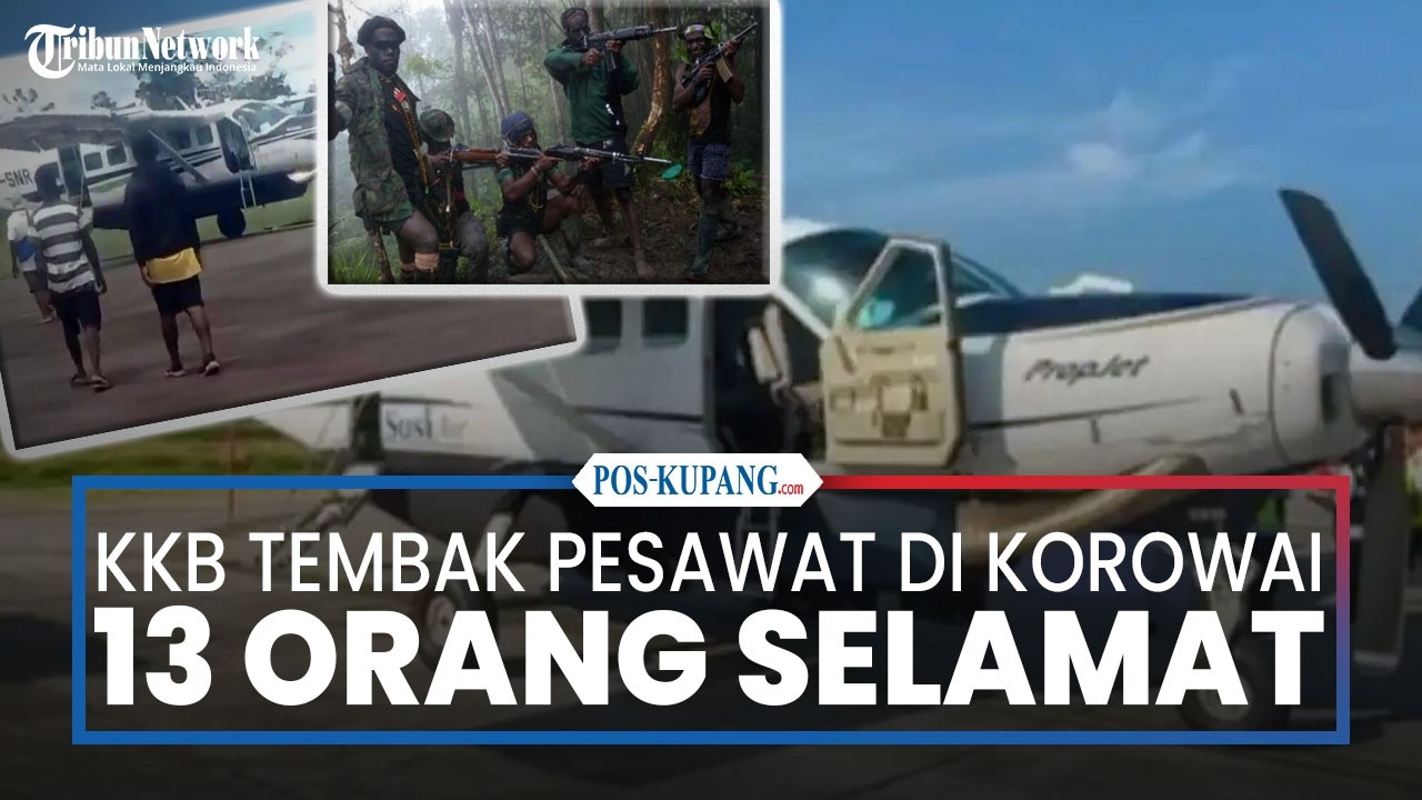 13 Penumpang Pesawat Smart Air Selamat pasca Ditembak KKB di Boven Digoel