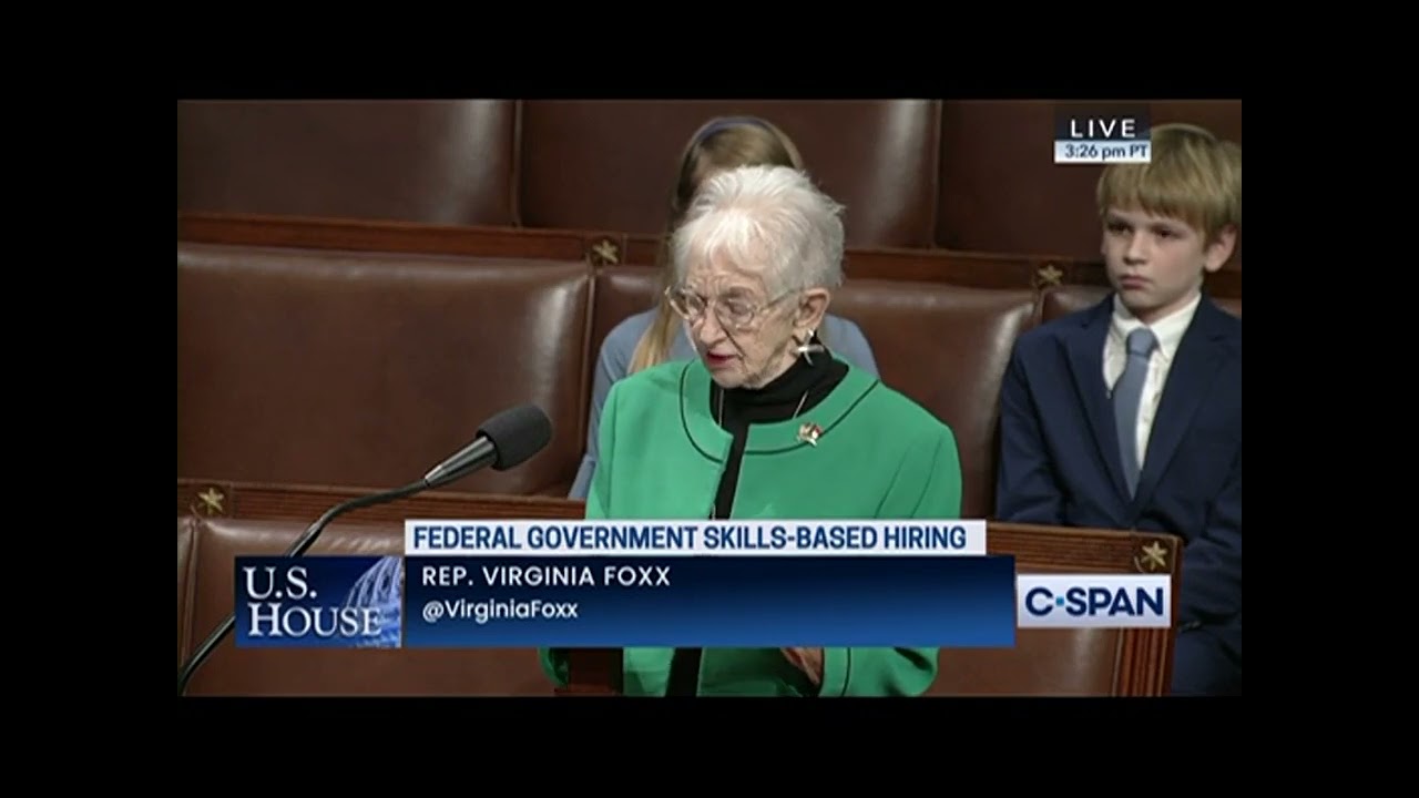 Rep. Virginia Foxx - Chance to Compete Act Debate