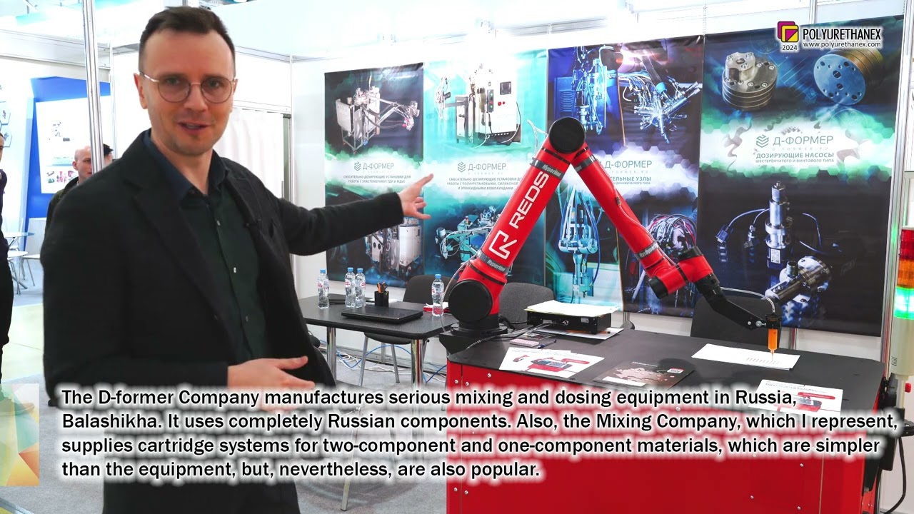 Leonid Minin (MIXINGS / S-Petersburg, Russia) interview at the 15th Polyurethanex 2024 Exhibition