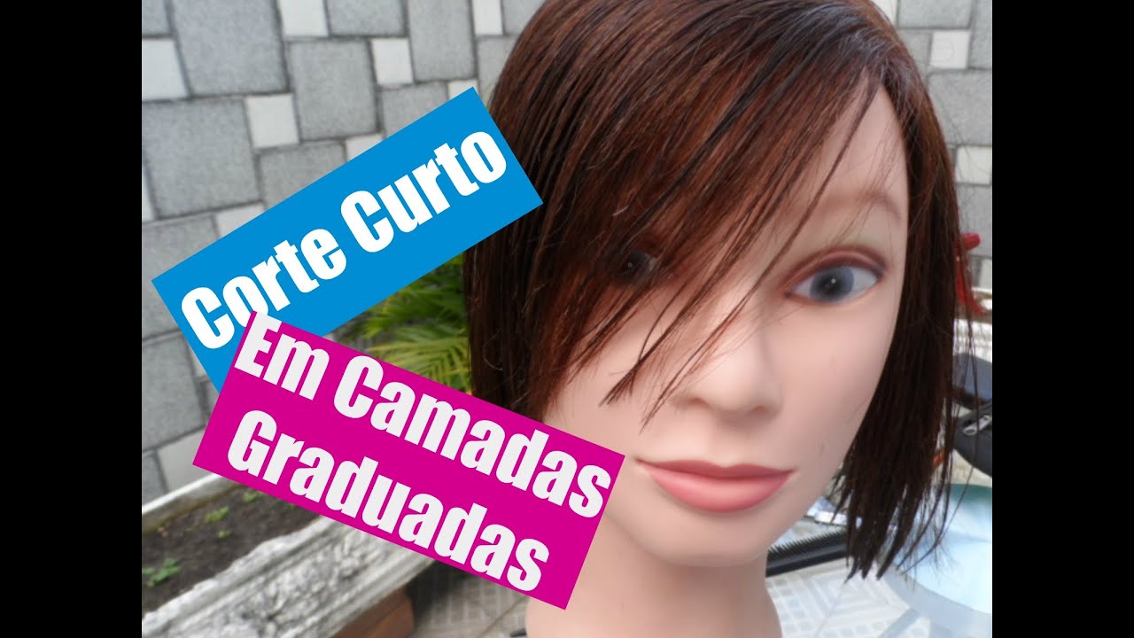 Corte De Cabelo Curto Em Camadas - Meire Regina
