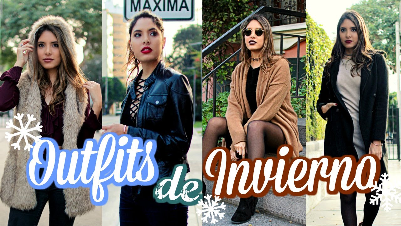 4 OUTFITS!!! QUÉ ME PONGO? ❄ | Valeria Basurco