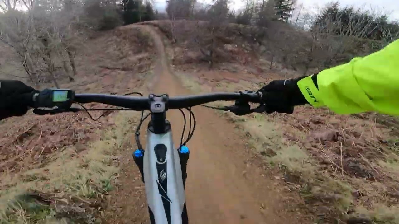 Tarland Trails 2 - High Pressure down to bottom