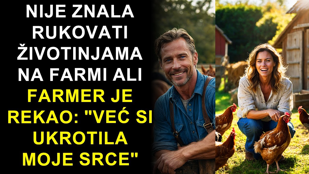 Nije znala kako se nositi sa životinjama na farmi—a farmer je rekao: “Već si osvojila moje srce”