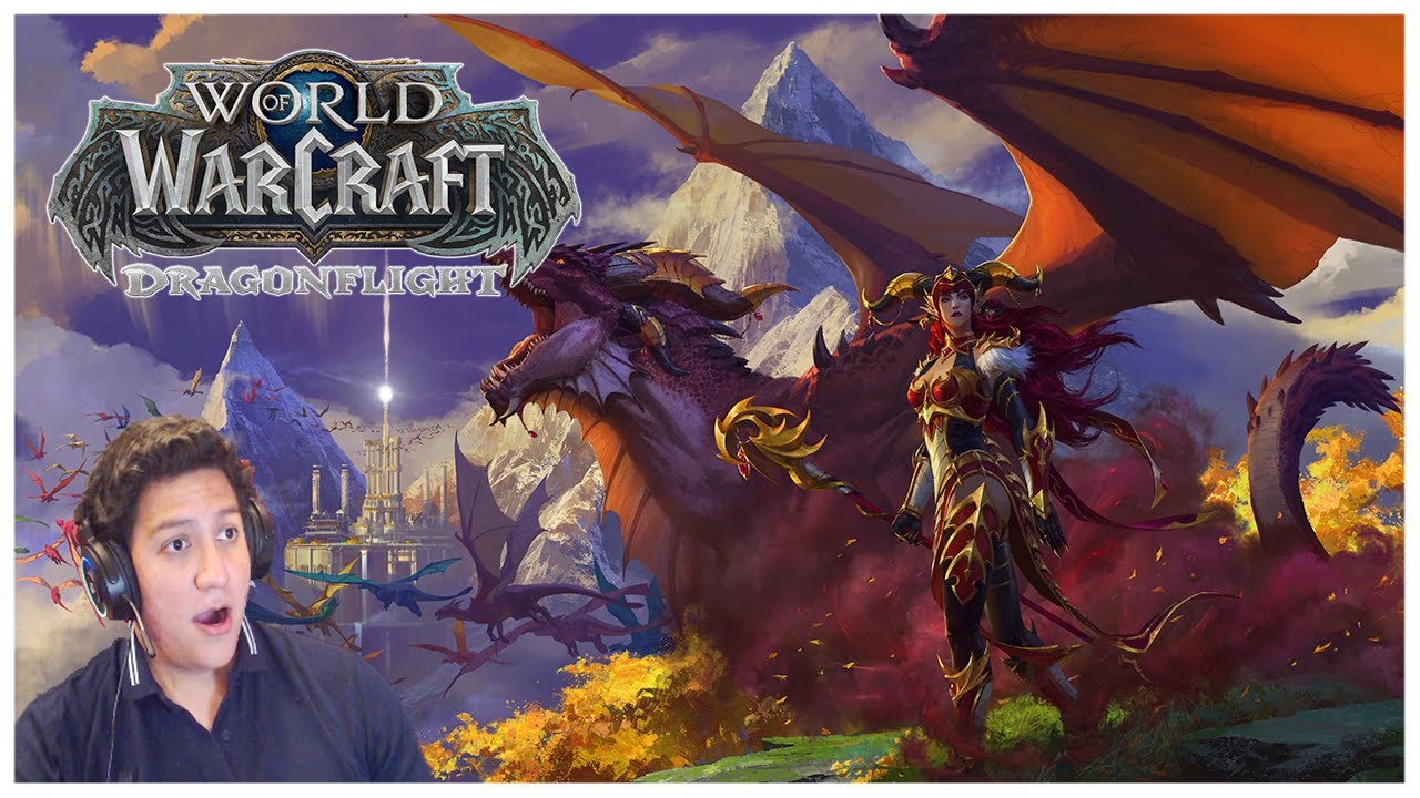 Viendo el anuncio de la Isla de Dragones