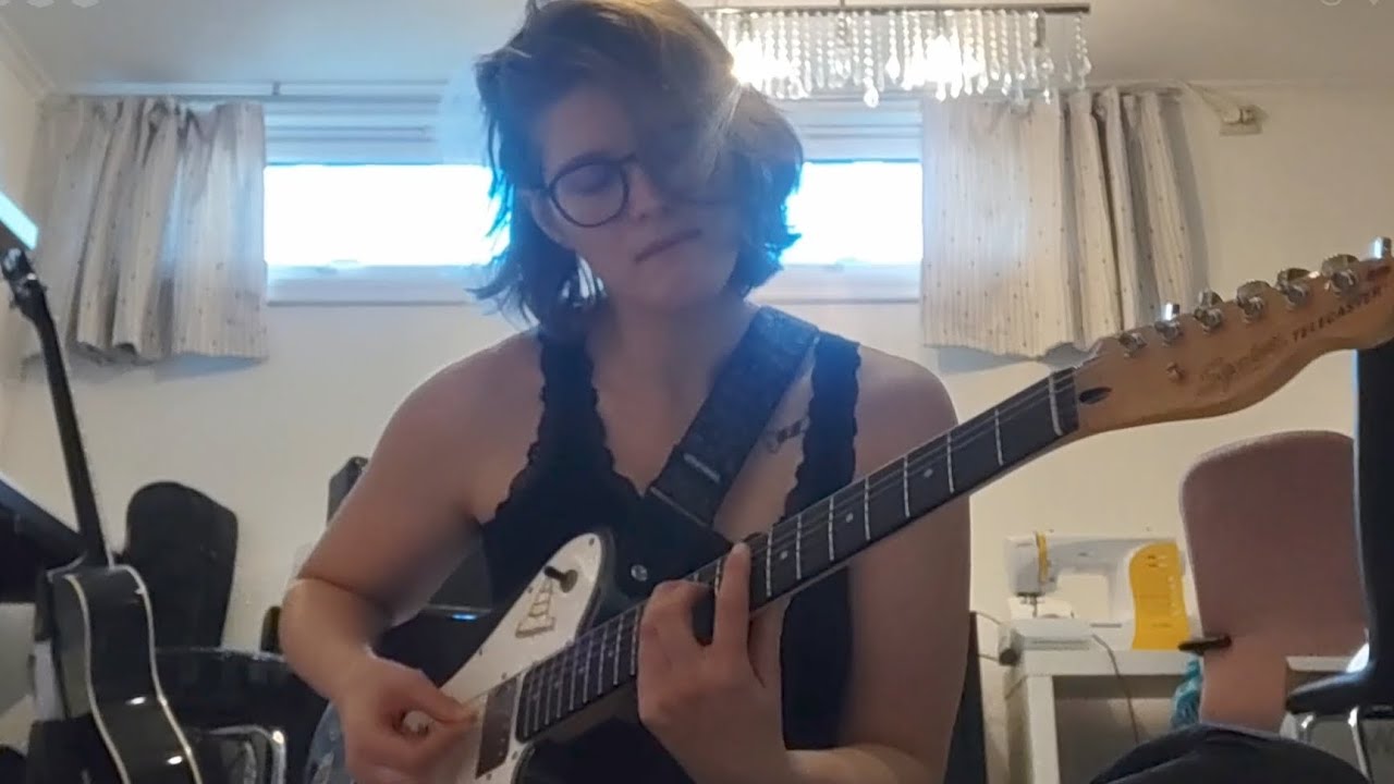 I was practicing when...   