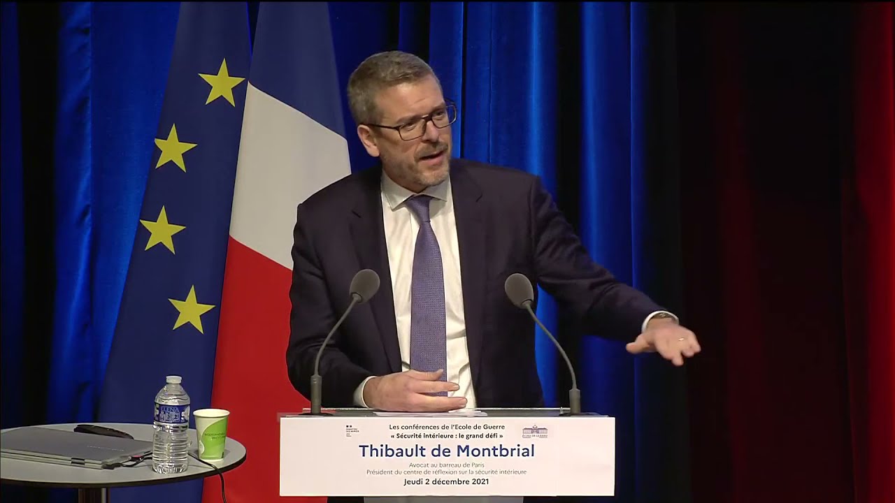 Thibault de Montbrial à l'École de Guerre – "Sécurité intérieure : le grand défi"​ - 2 décembre 2021