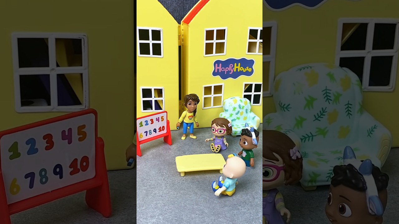 Satisfying with Unboxing & Review Cocomelon Playset Toys ASMR #toys #shorts #cocomelon