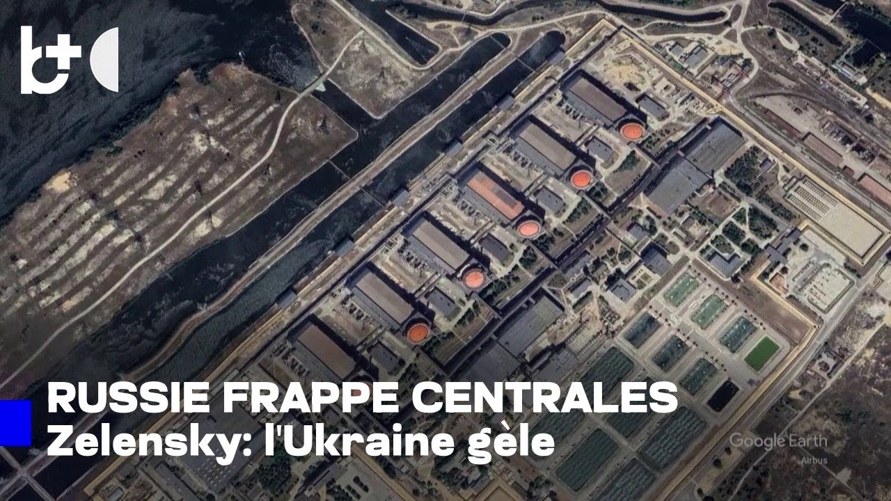 La Russie vise les centrales nucléaires / Zelenski lance l'alerte : l'Ukraine gèle