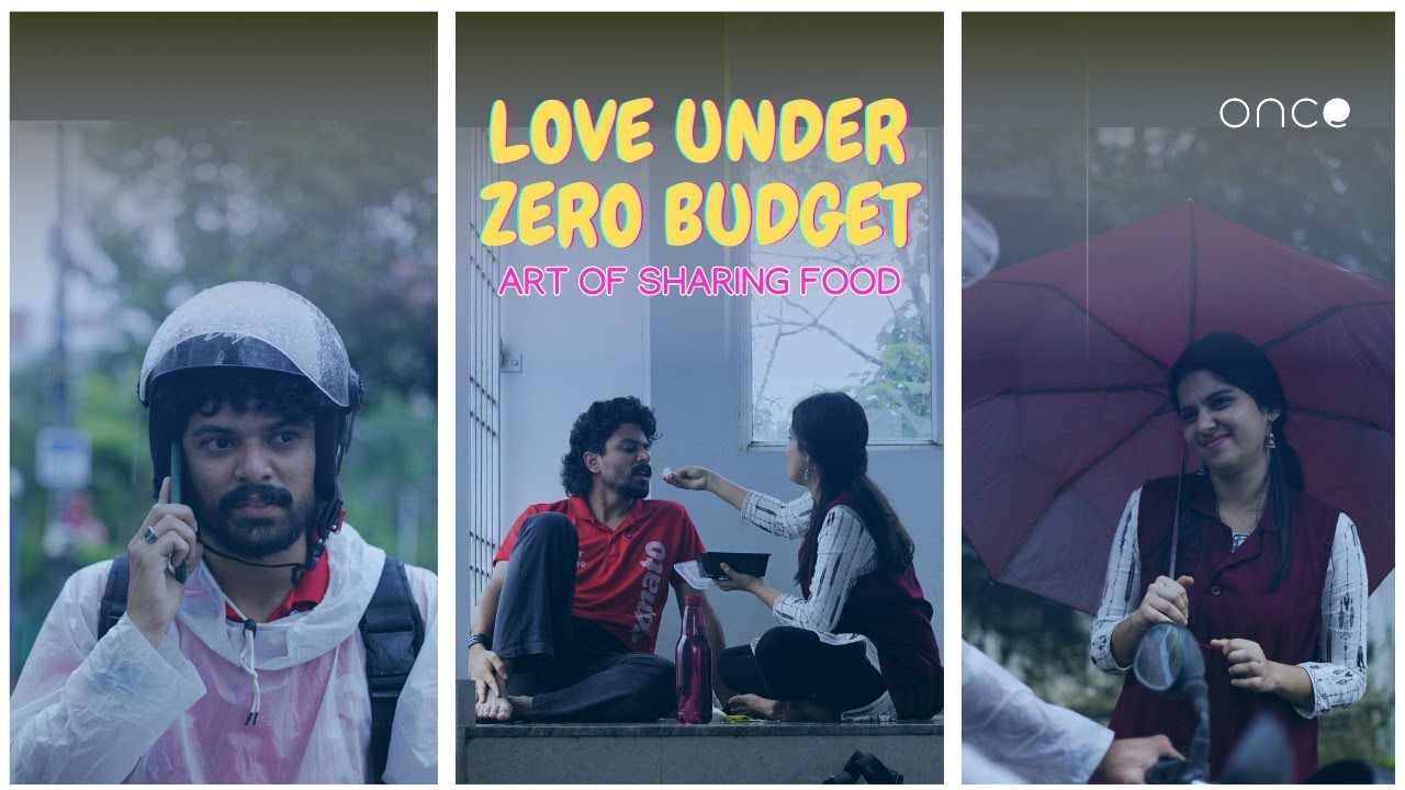 Love Under Zero Budget 🥰 | Art of Sharing Food |A Middle-Class Love Story | Once Malayalam