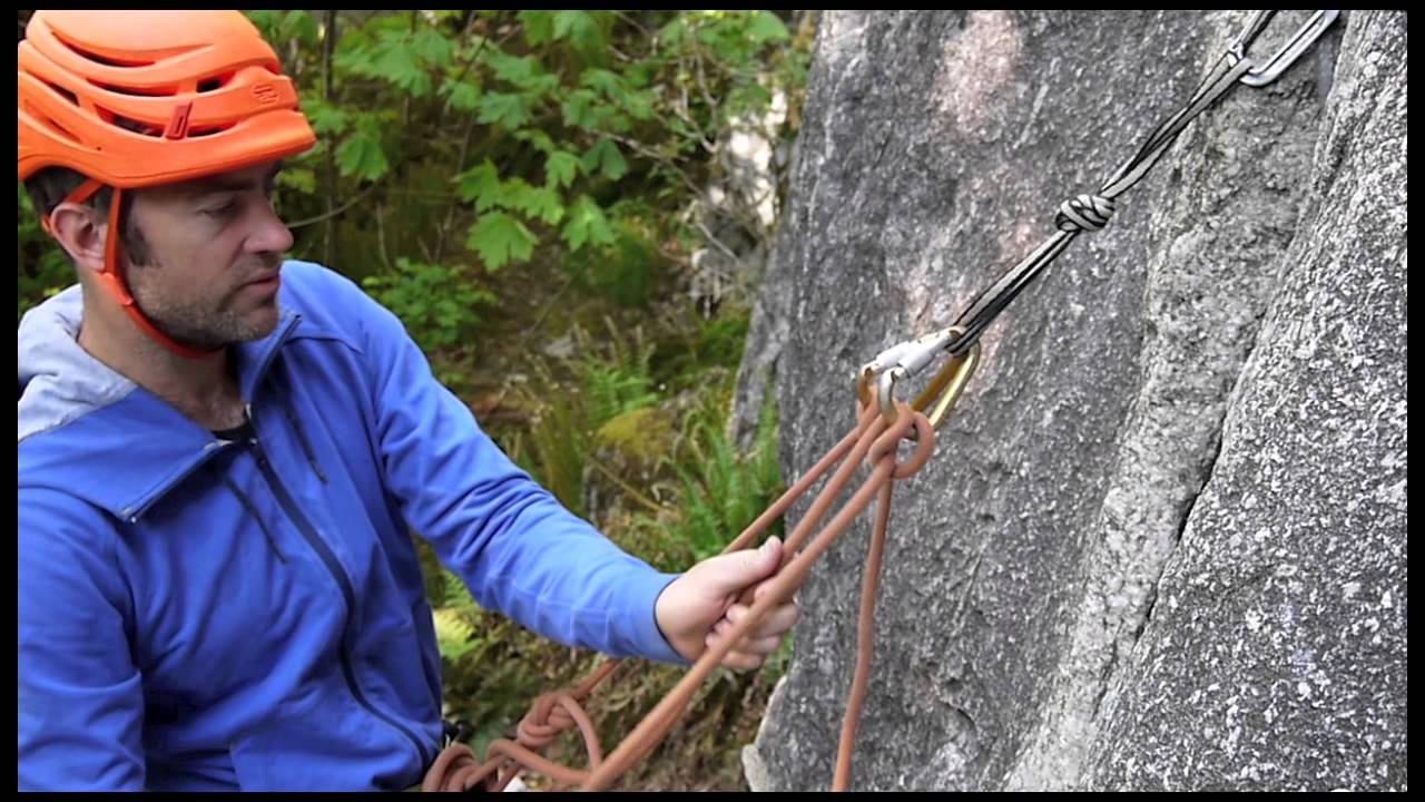 How to belay with a Munter Hitch