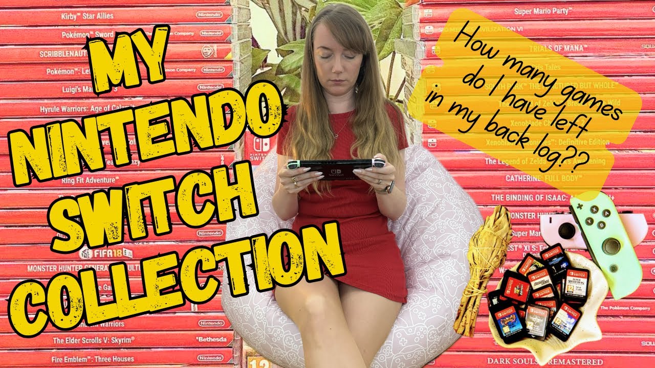 MY NINTENDO SWITCH COLLECTION - backlog | pile of shame | stats