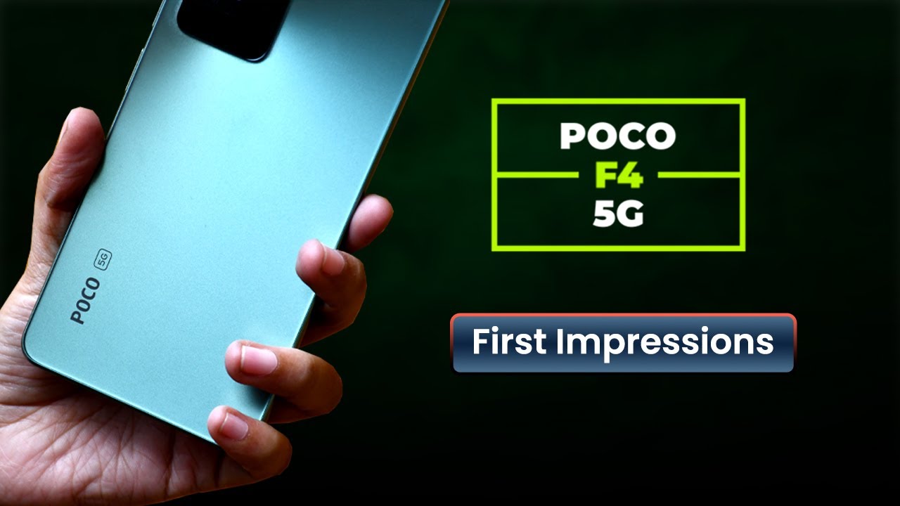 Poco F4 5G Unboxing And First Impression