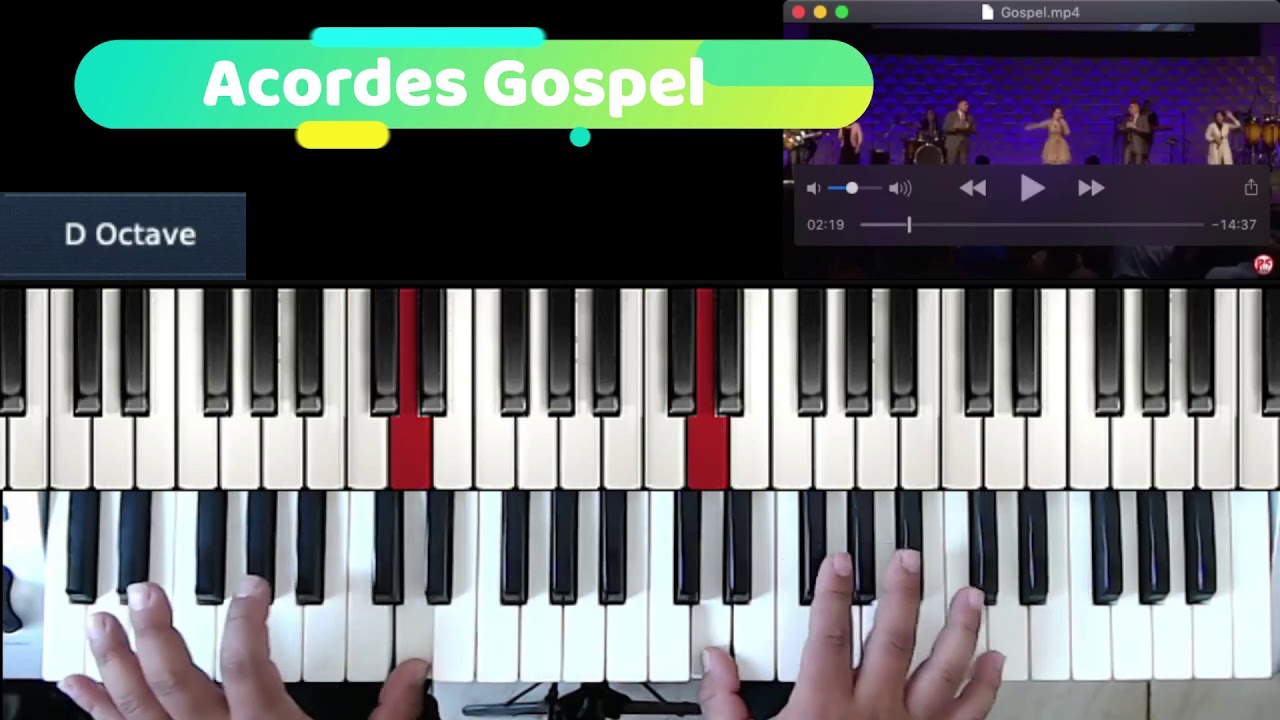 Acordes Gospel / Tutorial - 🎹  Cristo no esta muerto, Victoria la victoria 🎹