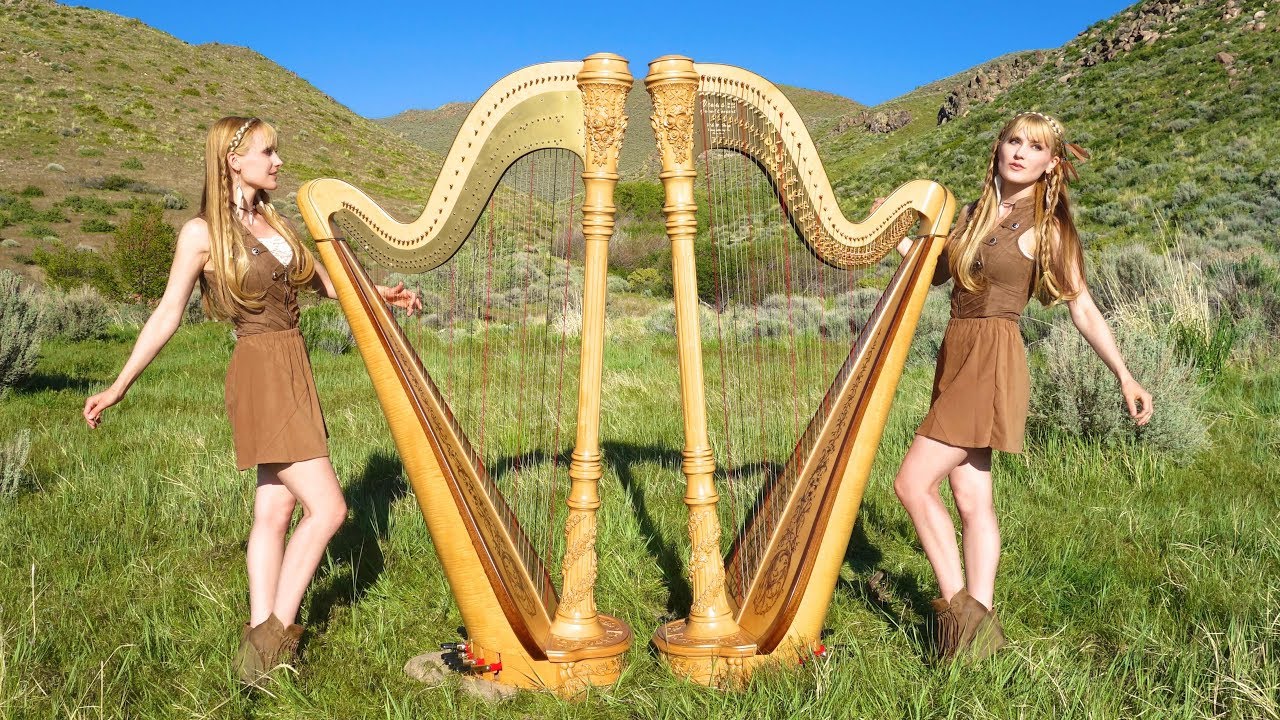 IRON MAIDEN - Run to the Hills (Harp Twins)