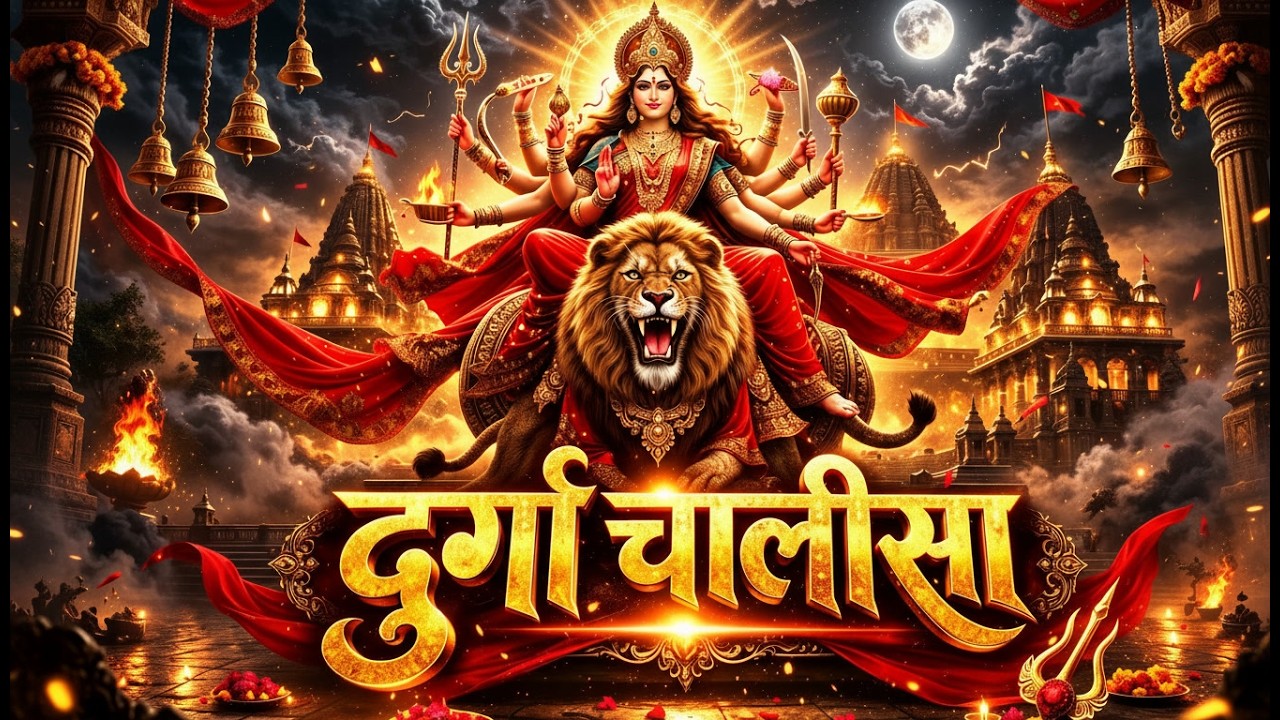 Shri Durga Chalisa 2026 | अति शक्तिशाली दुर्गा चालीसा | Most Powerful Durga Chalisa | Durga Bhakti