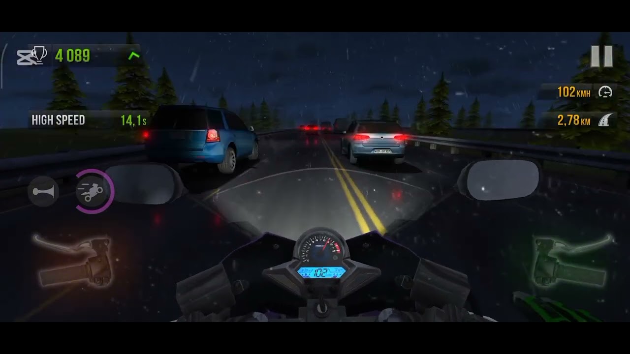 “Relaxing Traffic Rider Gameplay – 7 Minute Chill Ride”