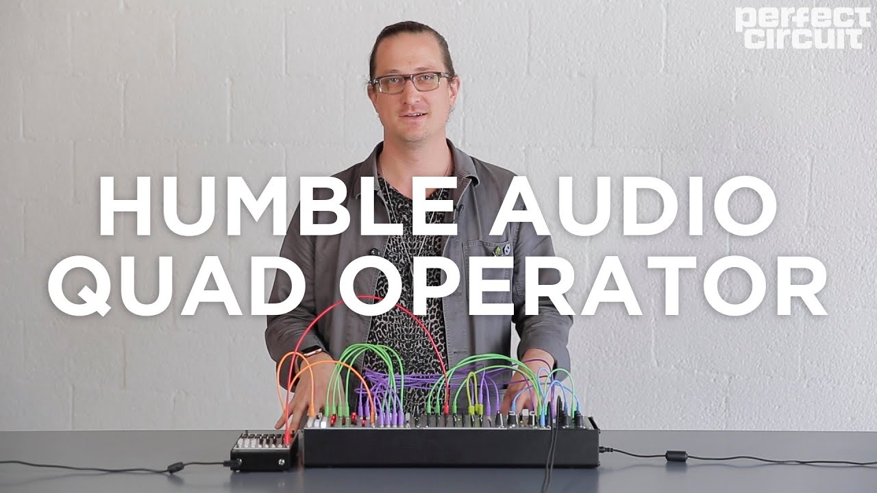 Will From Humble Audio Explains Their Quad Operator Eurorack FM Module