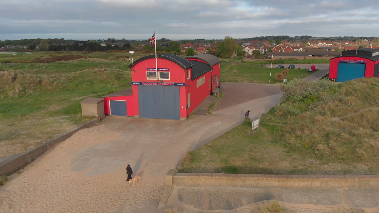 Caister on Sea Beach and Scratby Beach, Norfolk - DJI Mavic Air