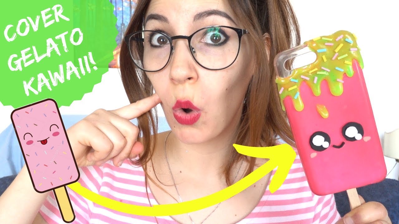 FACCIO UNA COVER GELATO KAWAII FAI DA TE! *DIY ice cream phone case*🍦