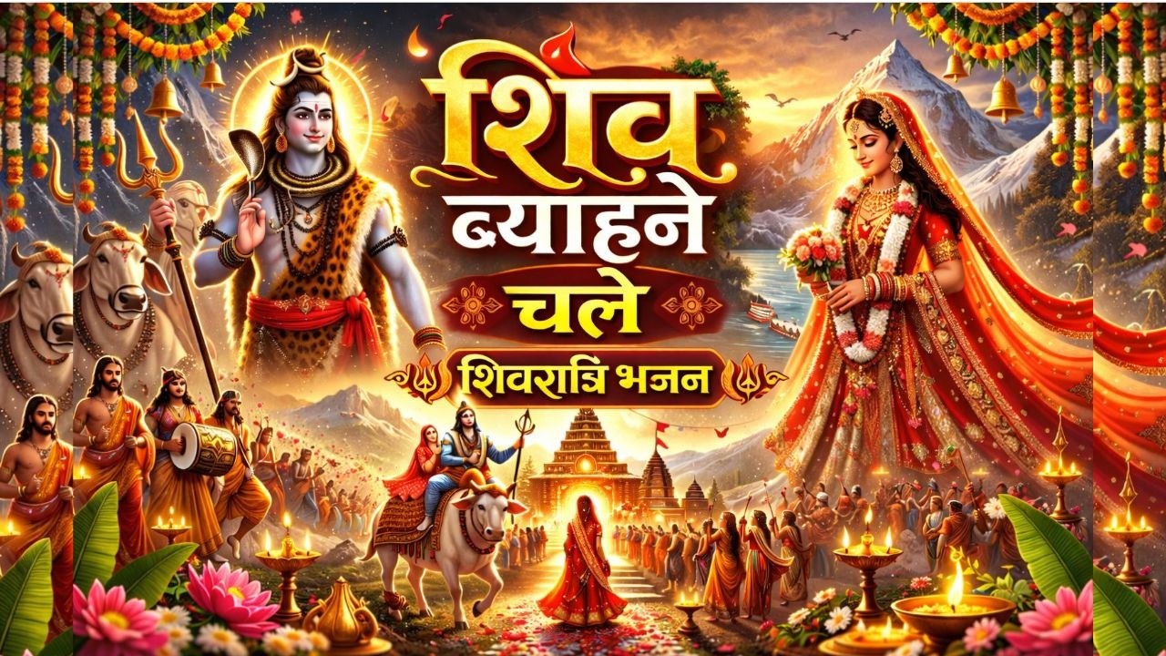 शिव ब्याहने चले | Shiv Byahne Chale | Full Lyrics Bhajan | Mahashivratri Special 2026