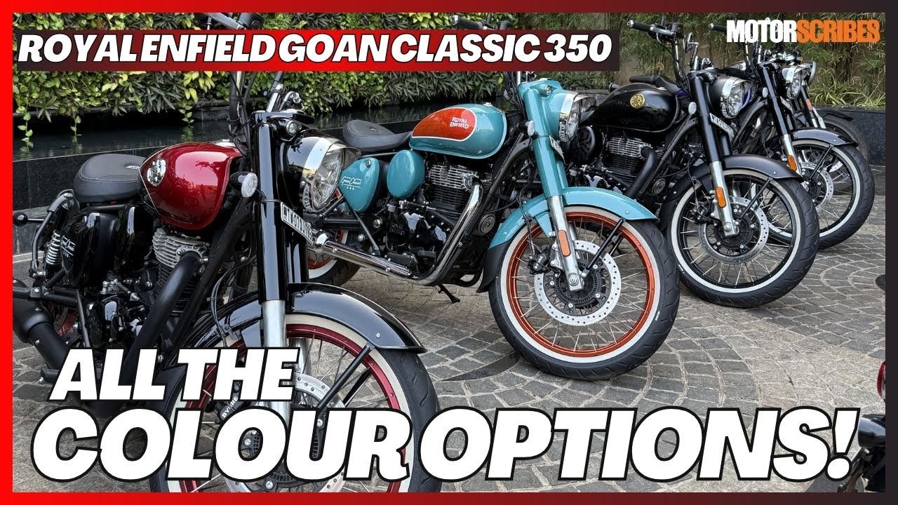 Royal Enfield Goan Classic 350: варианты цвета