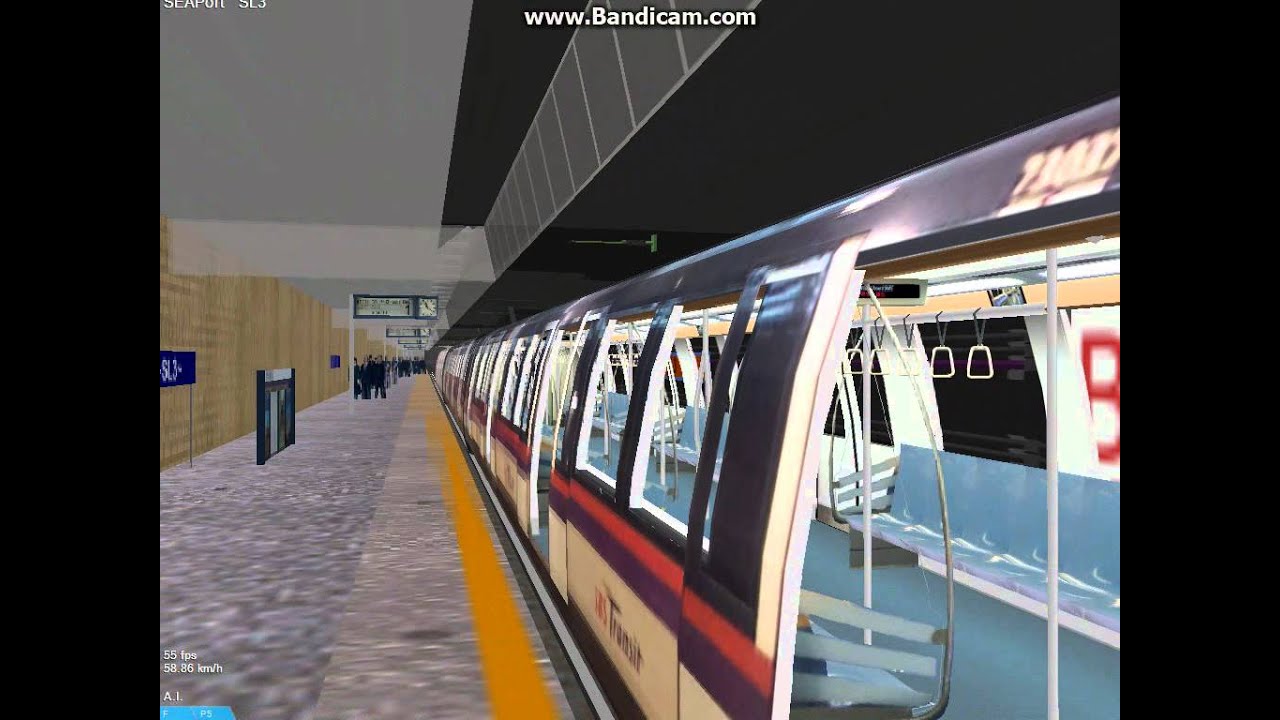 OpenBVE: Sidesville Line Full Route - Edited C751A