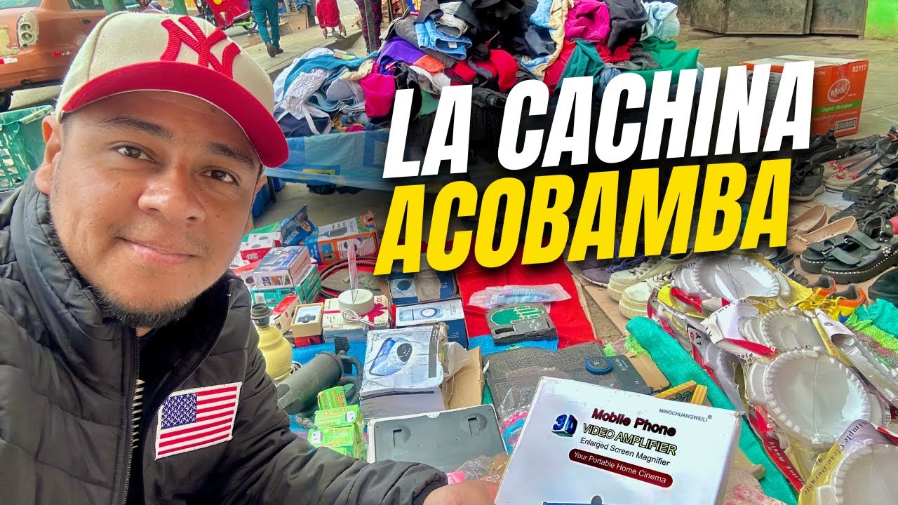DOMINGO de FERIA CACHINERA en LOS OLIVOS - ACOBAMBA